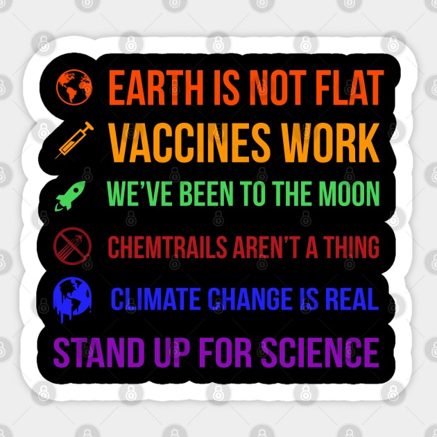 Stand Up For Science Sticker by HammerSonic